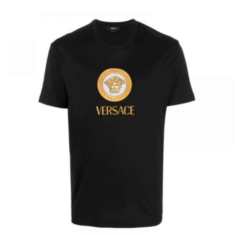 versace jeans tişört siyah|VERSACE JEANS COUTURE Kadın Tişört SiyahAltın .